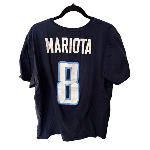 Men’s size XL Tennessee Titans Marcus Mariota T-shirt NFL Nike - Picture 2 of 2